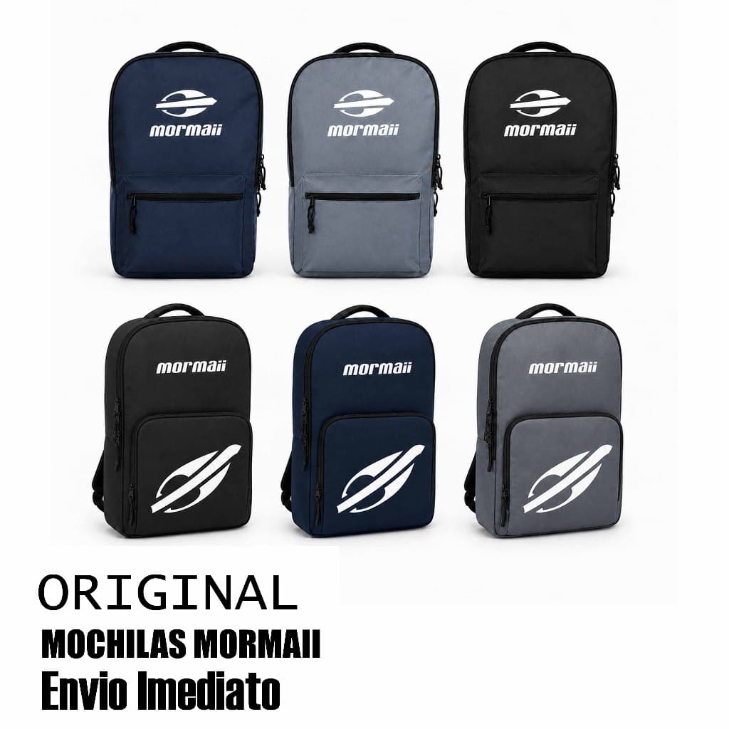 Kit Mochilas Mormaii Original Escolar Reforçada para Notebook Trabalho Faculdade Unissex