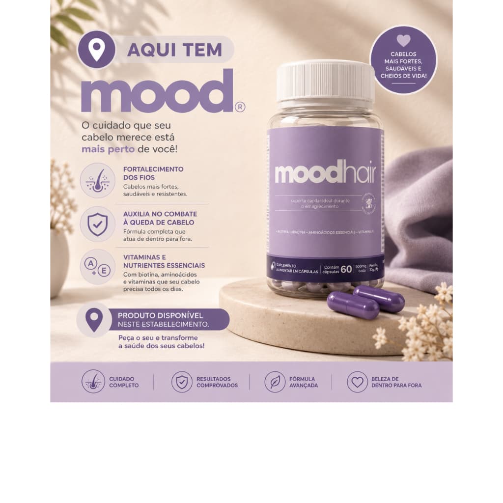 Moodhair cabelos da mood original