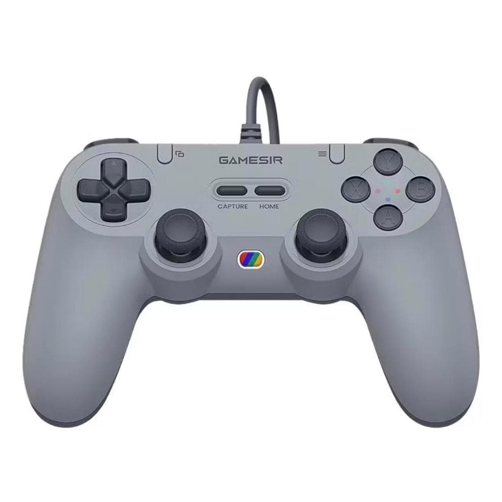 Controle Gamesir Tegenaria Lite Cinza Com Fio Para Pc Switch Android Ios Steam Celular Hall Effect Usb Design Ergonômico