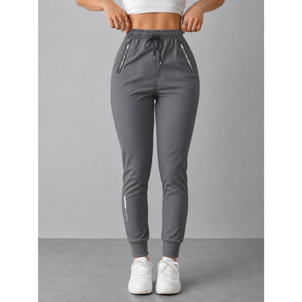 Calça Feminina de seda gelada de alta qualidade corte slim fit modelo novo