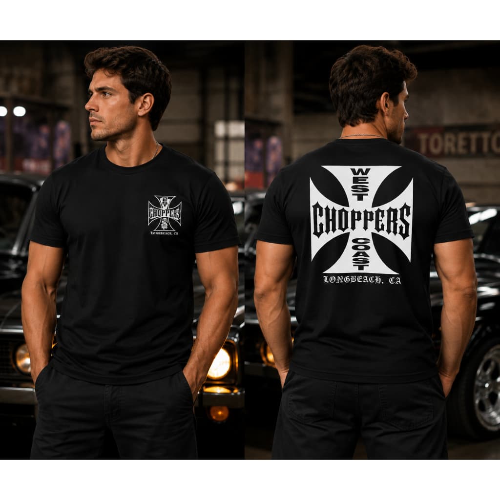 Camiseta West Choppers – Estilo e atitude para o seu visual Camiseta 100% Algodão