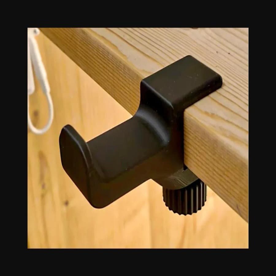 Suporte para Headphone Fone de Ouvido Mesa Ajustável Preto