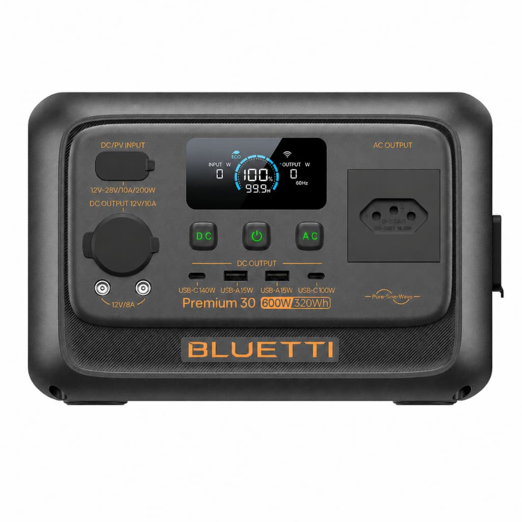 Gerador Portátil Bluetti Premium 30 V2 1500w Portátil 288wh