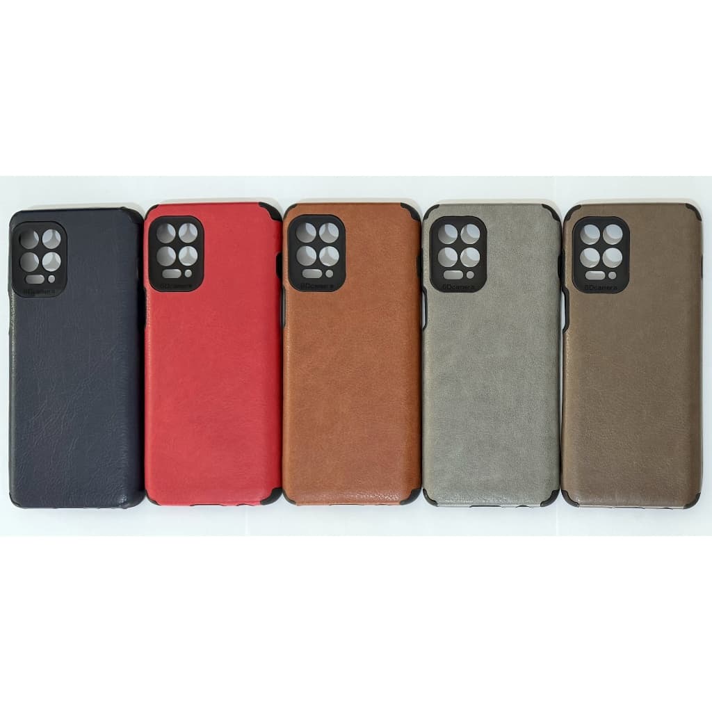 Capa compatível com Motorola Moto G100 Couro
