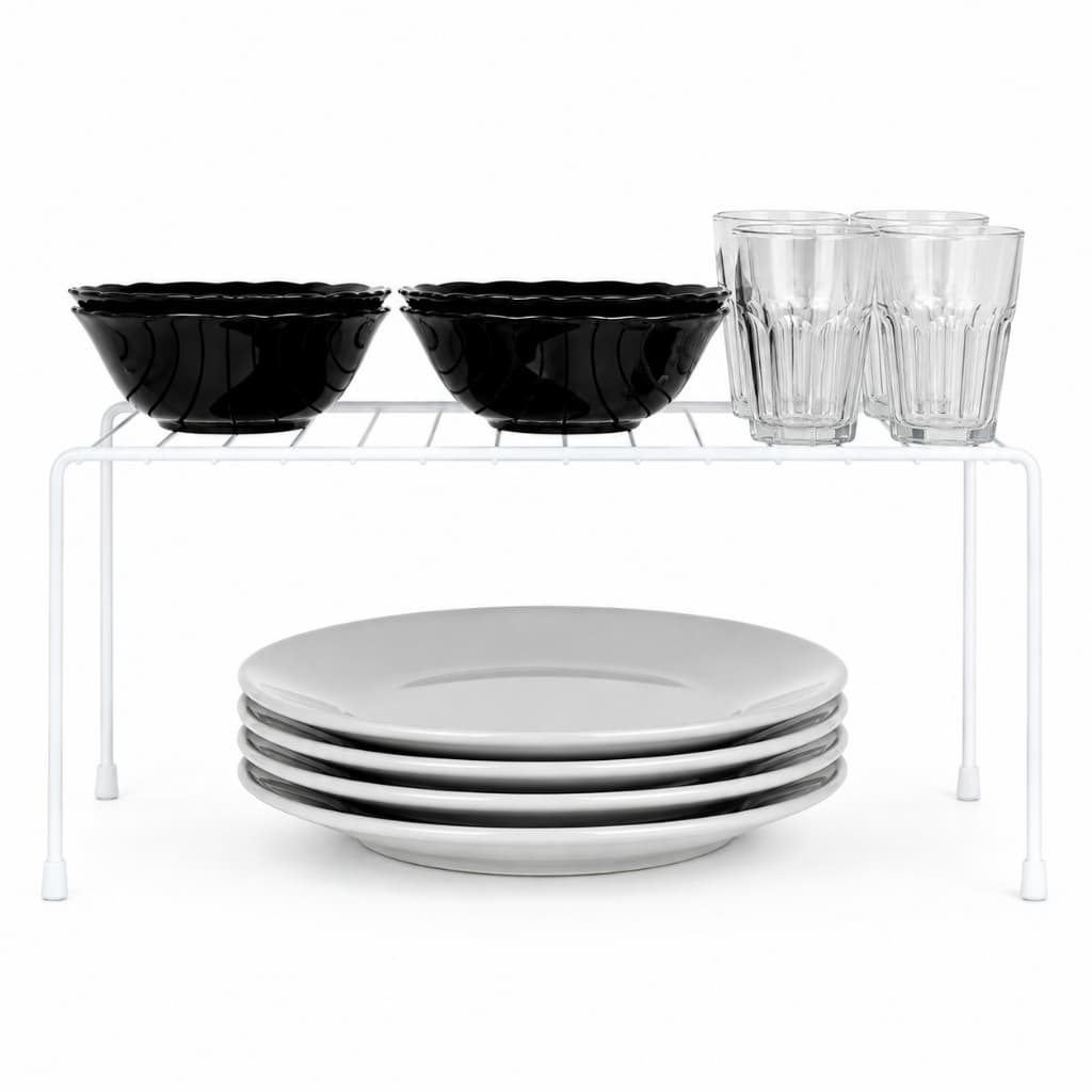 Kit com 2 Organizadores Prato  Retangular Grande
