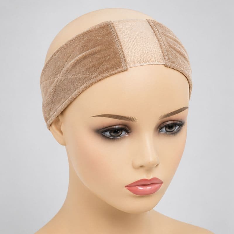 Faixa de Veludo Hair Grip Para Fixação De Peruca E Lace Wig