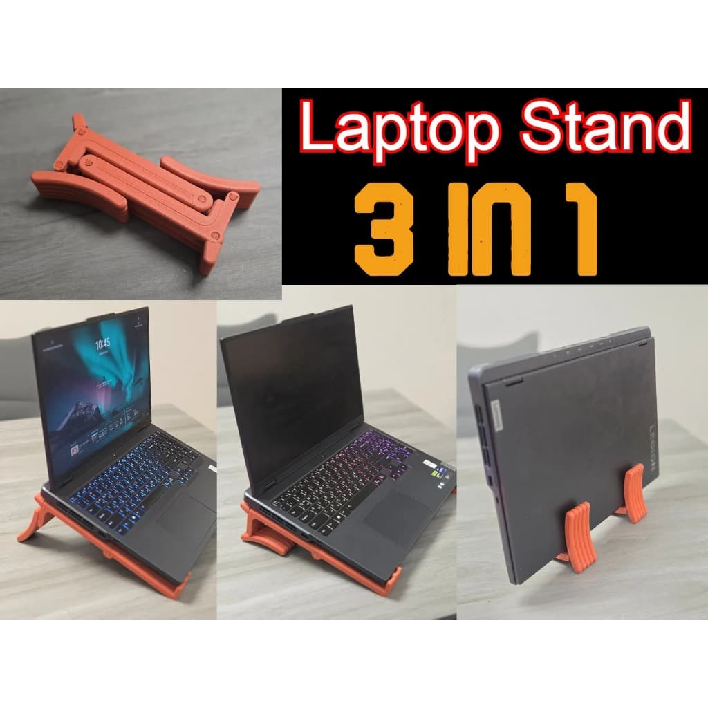 Suporte de Laptop Transformável