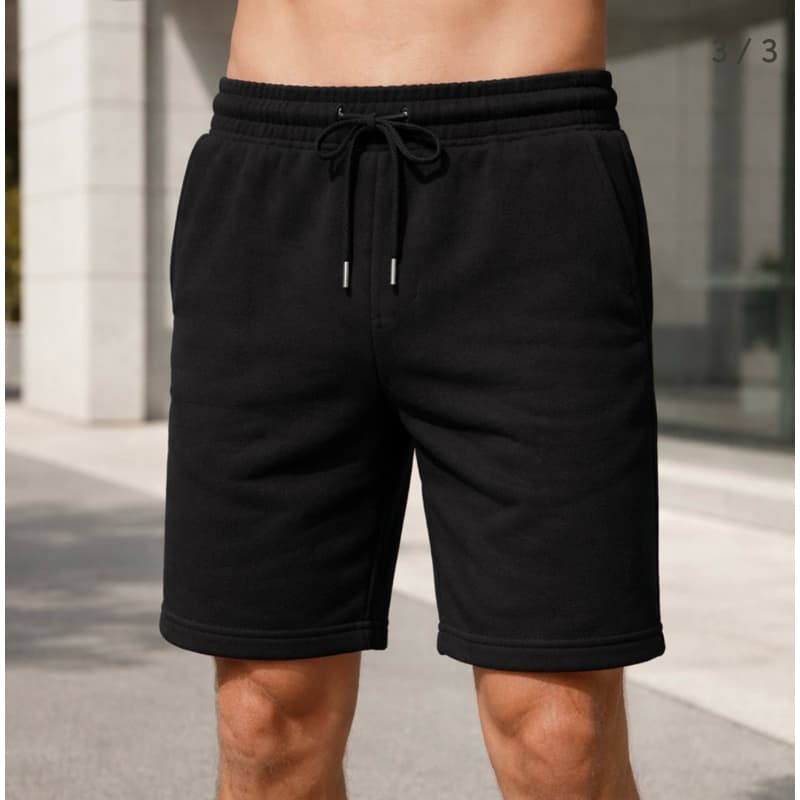 Bermuda Moletom Masculina Confortável Casual Verão Academia Passeio  Bermuda Moletom Masculina