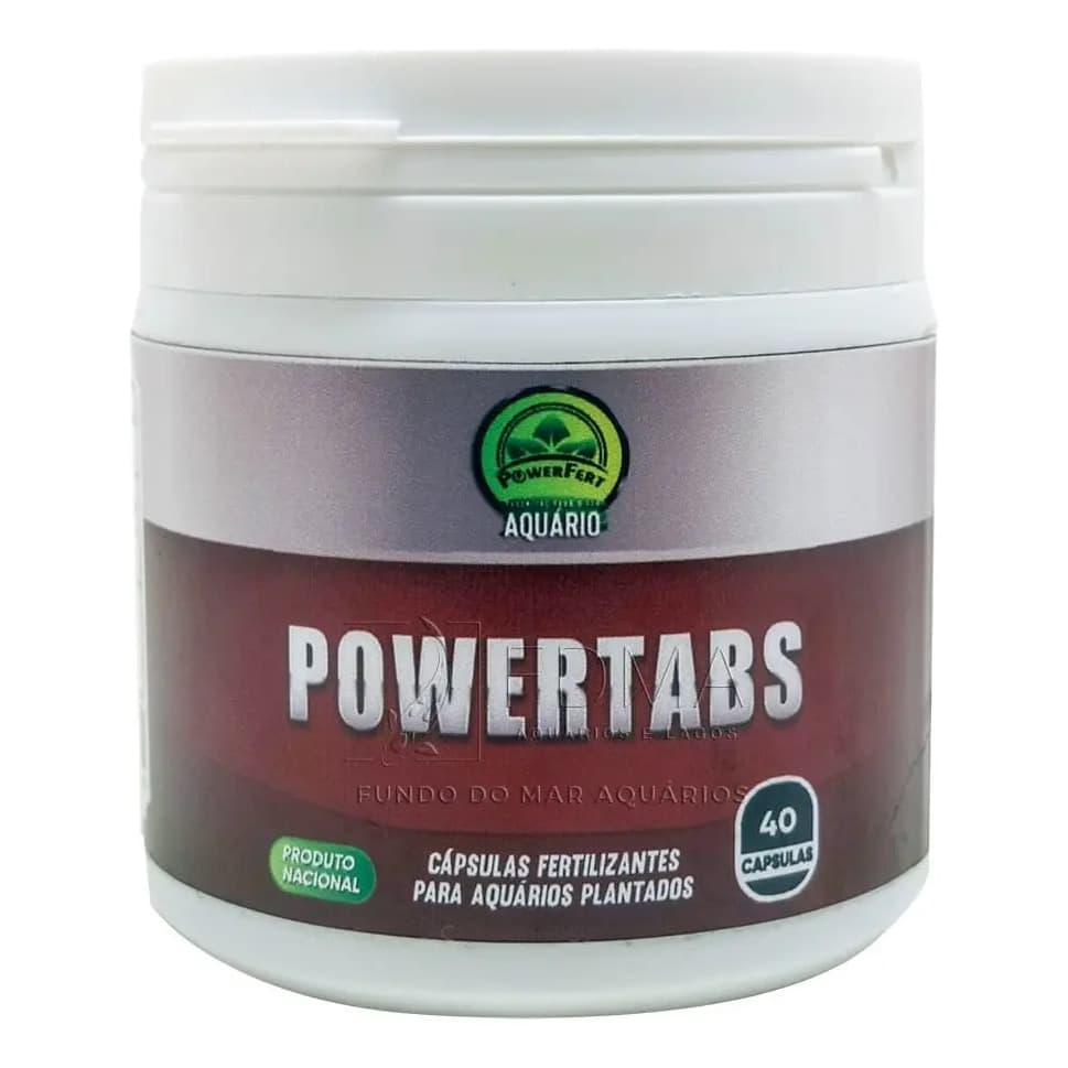 Powerfert Powertabs Fertilizante Para Plantados 40 Cápsulas