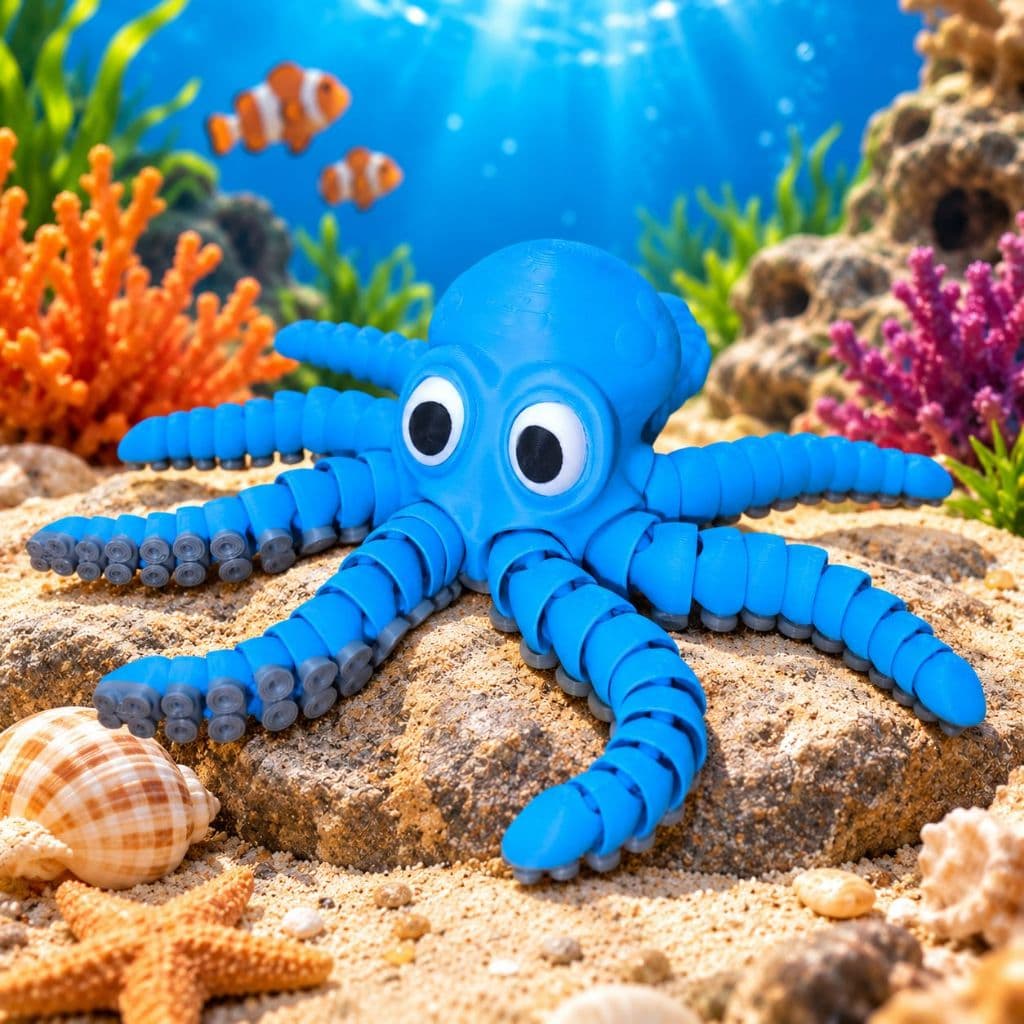 POLVO ARTICULADO, OCTOPUS