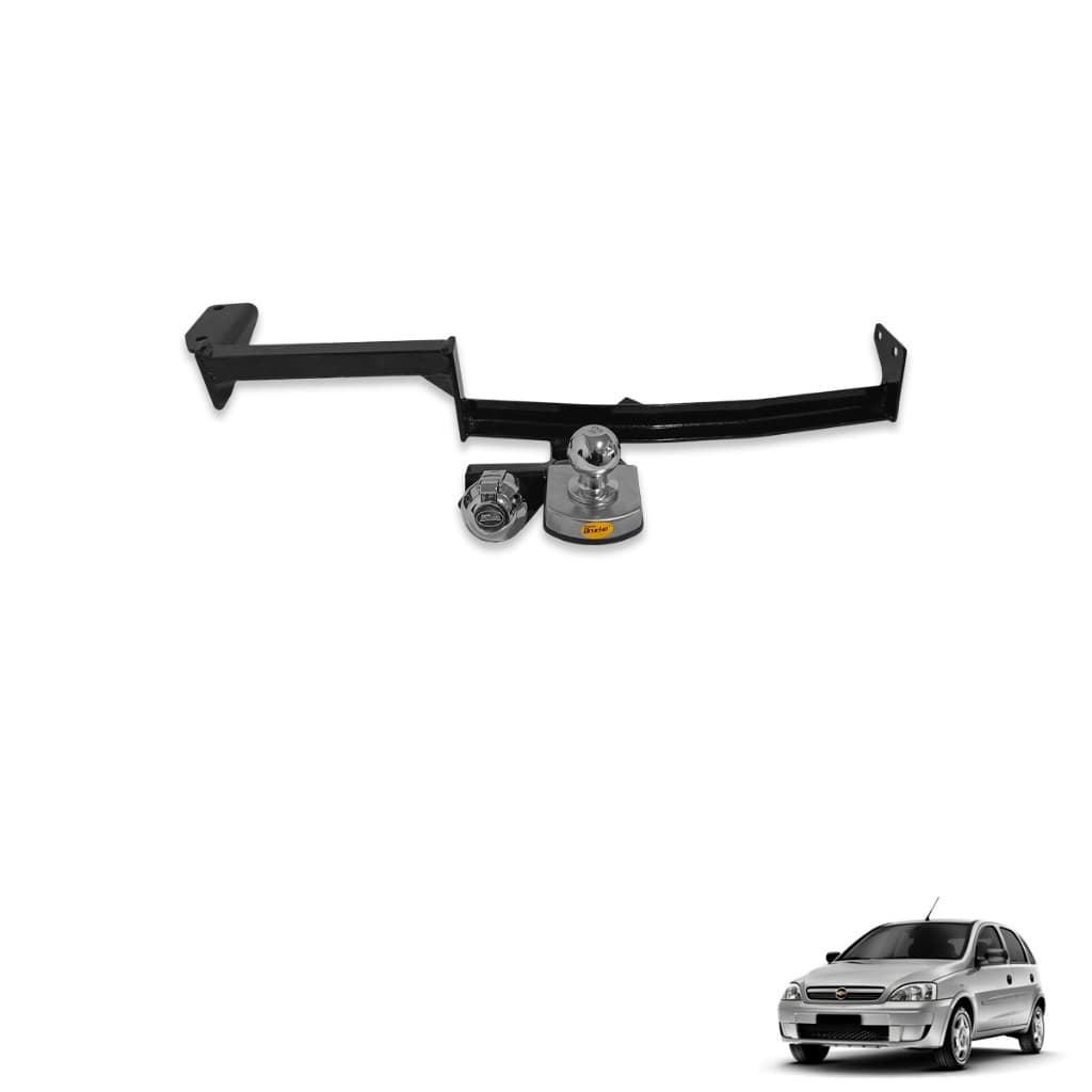 Engate de Reboque Corsa Hatch 2002 a 2012 Rabicho Fixo 700 kg