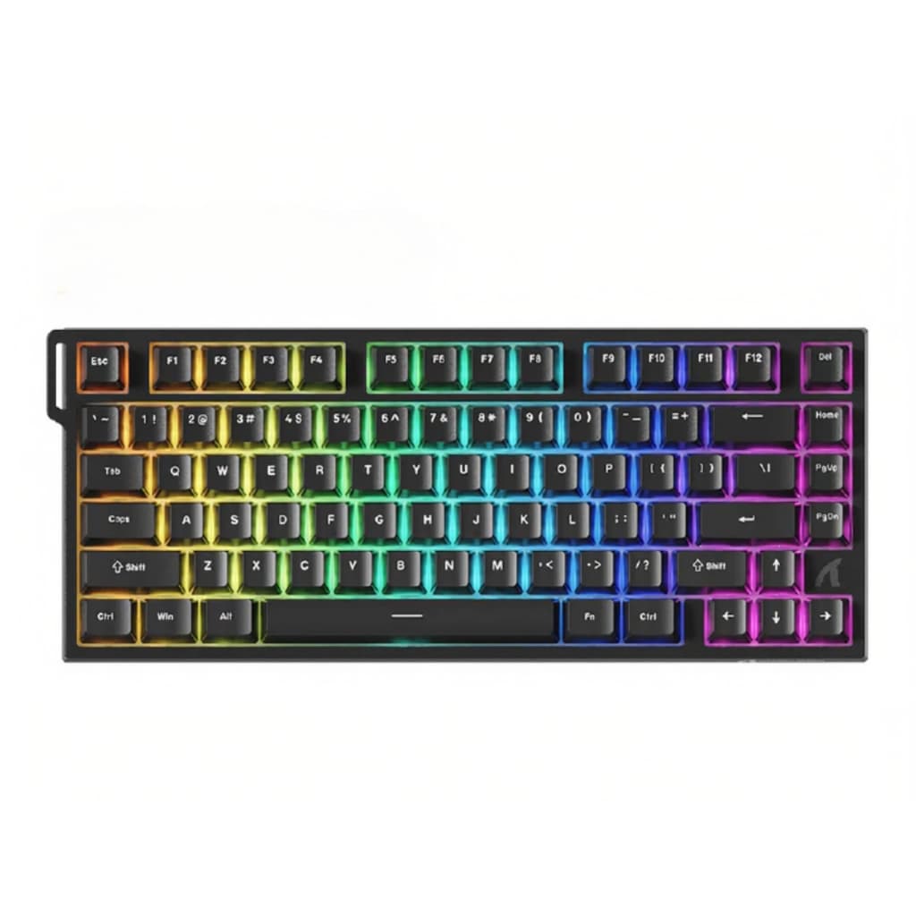 Teclado Gamer Magnético Attack Shark R82 HE 75% RGB 8000Hz Rapid Trigger com Switch Hall Effect USB-C