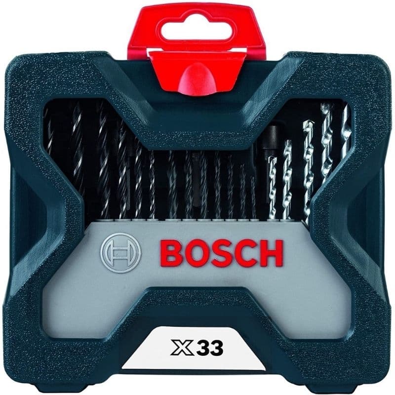 Estojo Bosch X-Line 33 Peças para Furar e Parafusar Confiança e Durabilidade Bosch