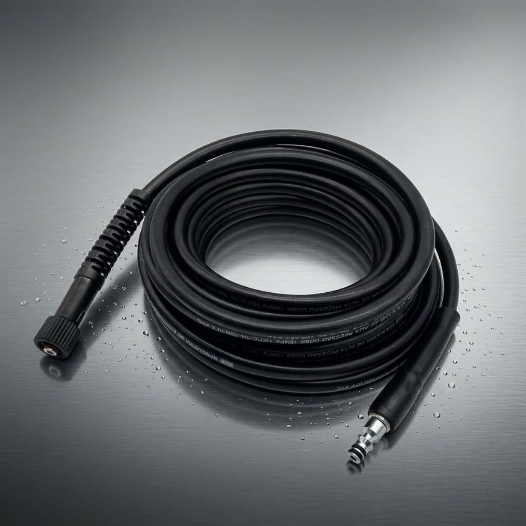 Mangueira de Pressão Engate Rápido 9mm X M16 ID9 Dobb para Lavadora de Alta Pressão Lavajato WAP Ágil 1800