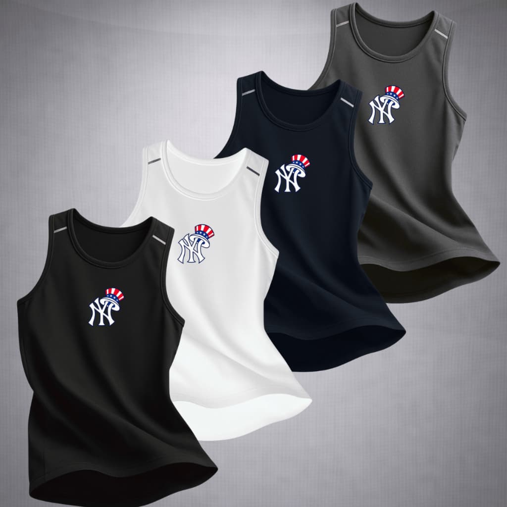 Kit 4 Regatas Dry Fit Masculina Academia Camisa Regata Fitness Musculação Corrida Secagem Rápida Antiodor