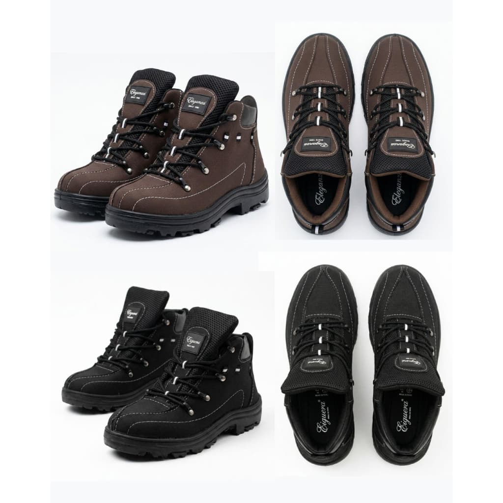 KIT 2 PARES Bota Moda Masculina Adventure Confortável uso Casual Oferta Relâmpago