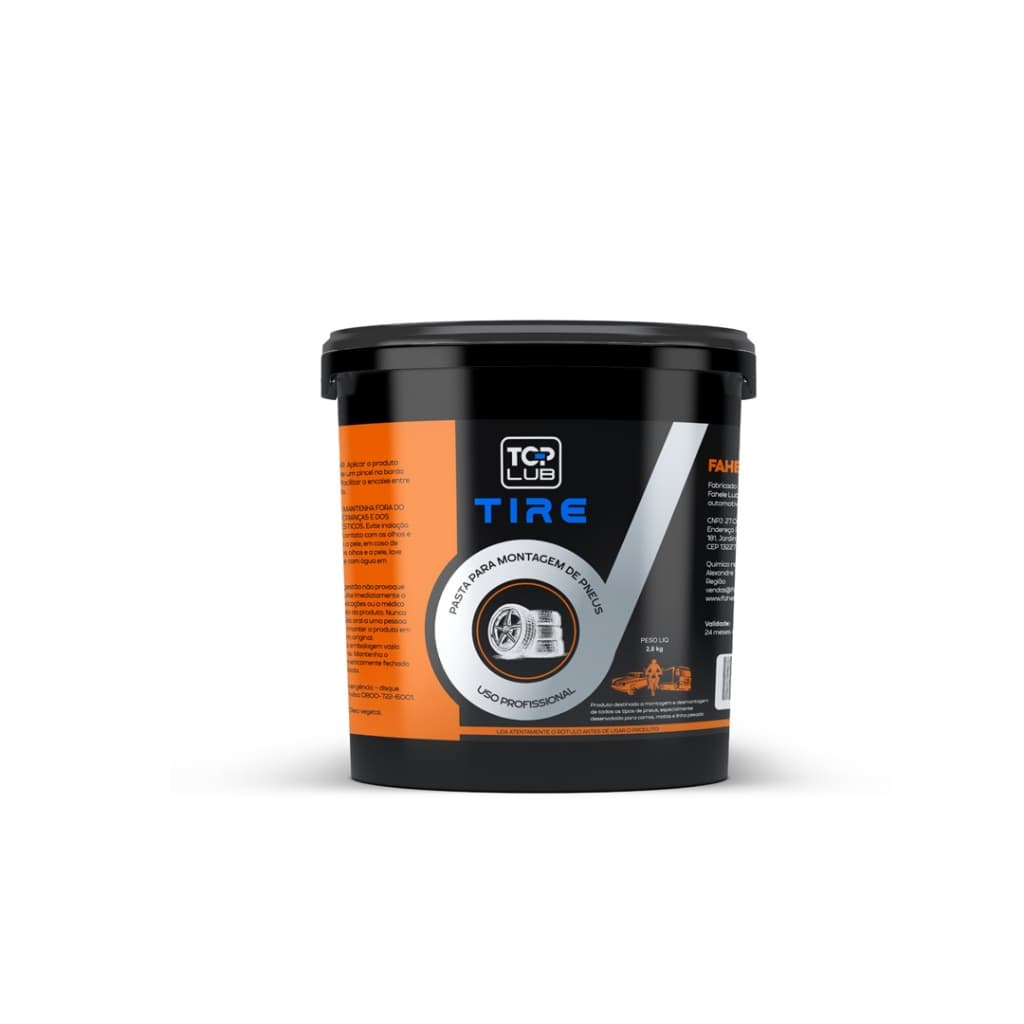 Pasta Montagem Pneus Balde - 2,8kg - Top Lub