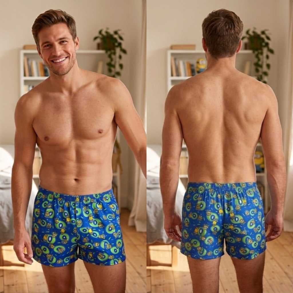Samba canção personagens marvel adulto Personagens estampado masculino Pijama Temático Conforto