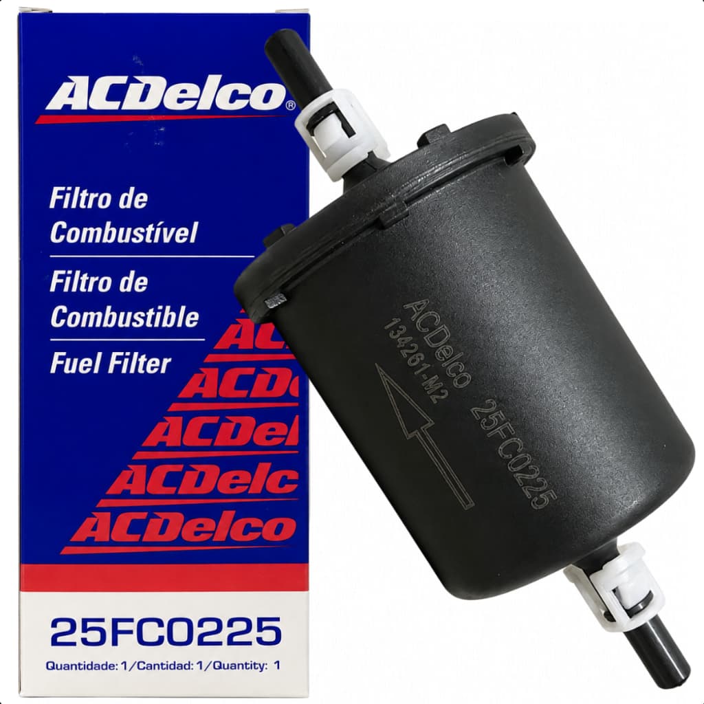 Filtro De Combustível Acdelco Original Chevrolet Onix Celta Corsa Classic Prisma Spin Montana Cobalt