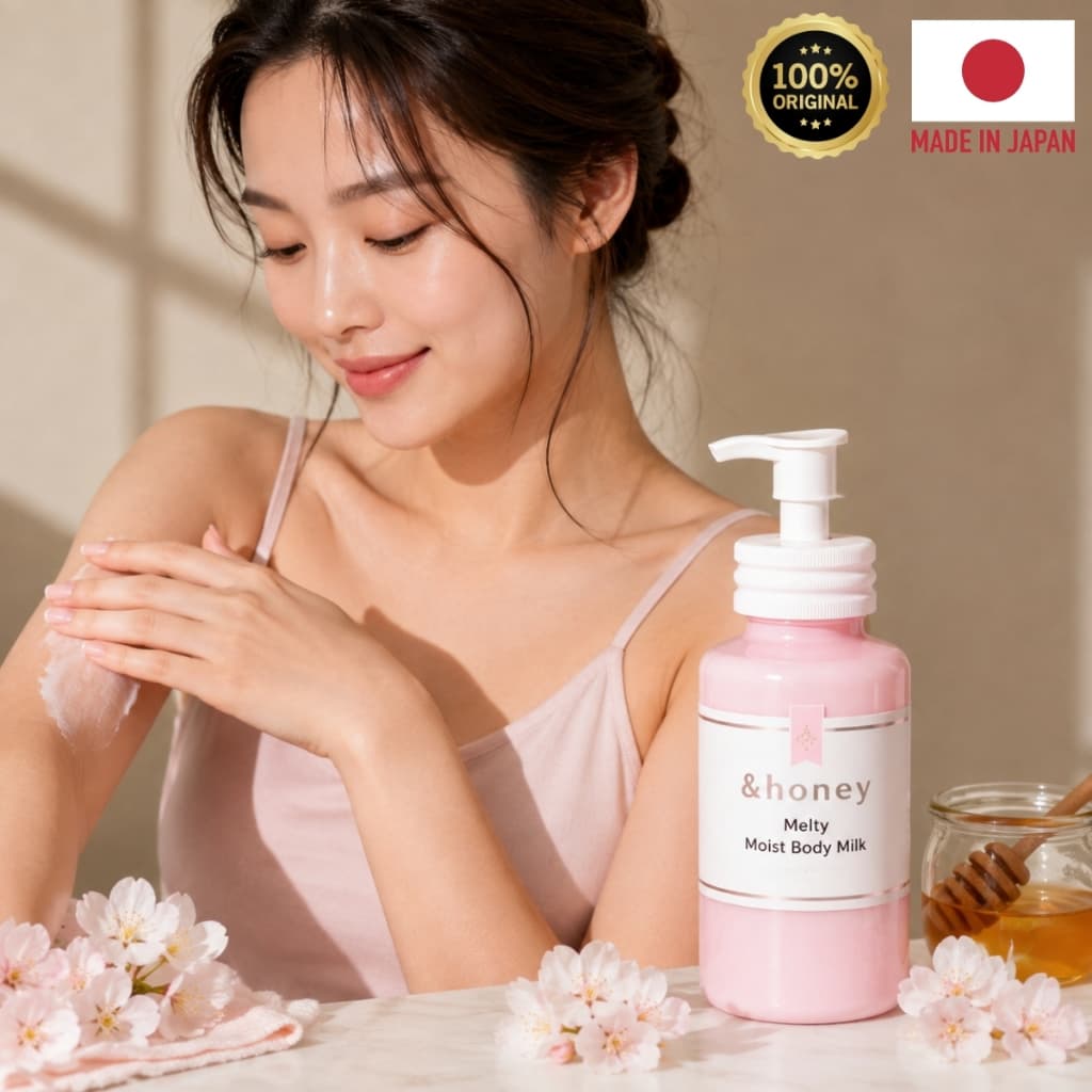Honey Melty Moist Body Milk 250ml Hidratante Corporal Japones &honey Original PRONTA ENTREGA