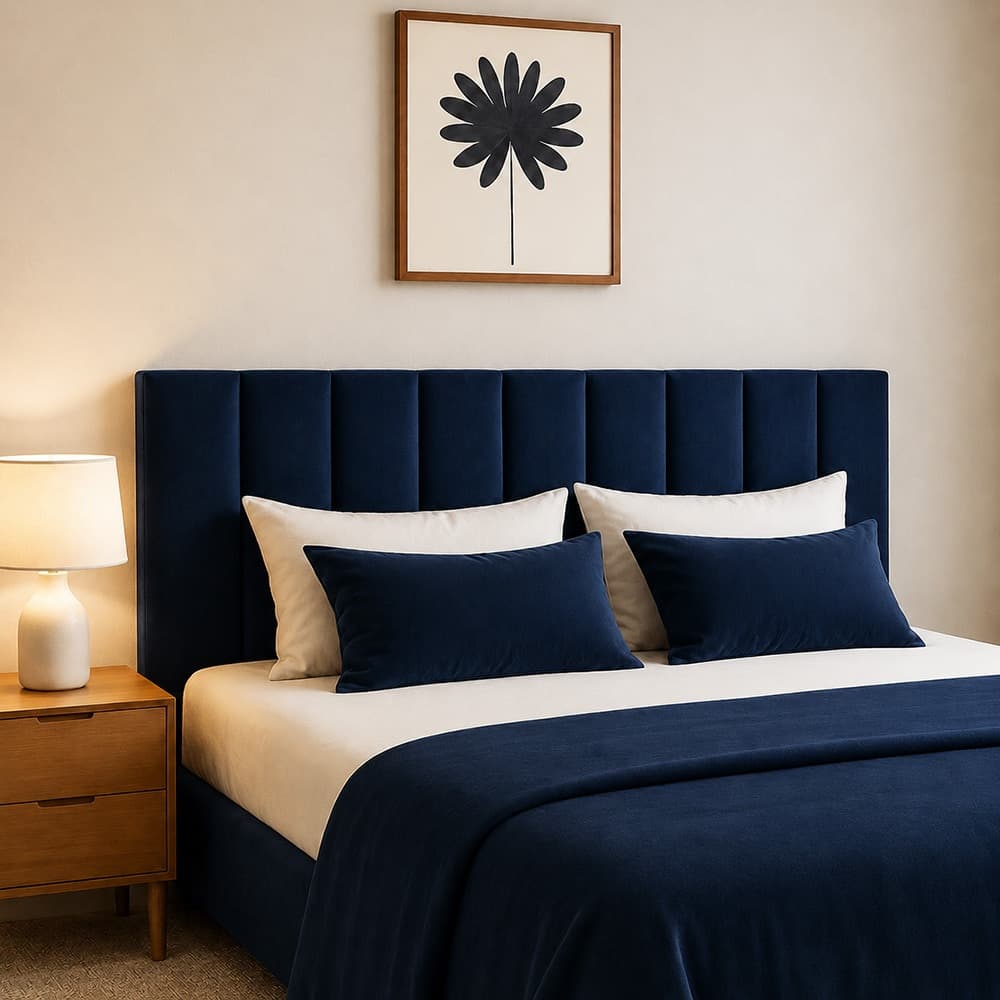 Cabeceira Estofada Modular Para Cama Solteiro Casal Queen King com Envio Full