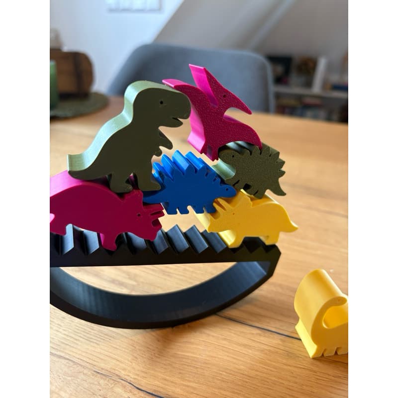 Brinquedo de equilíbrio dinossauro
