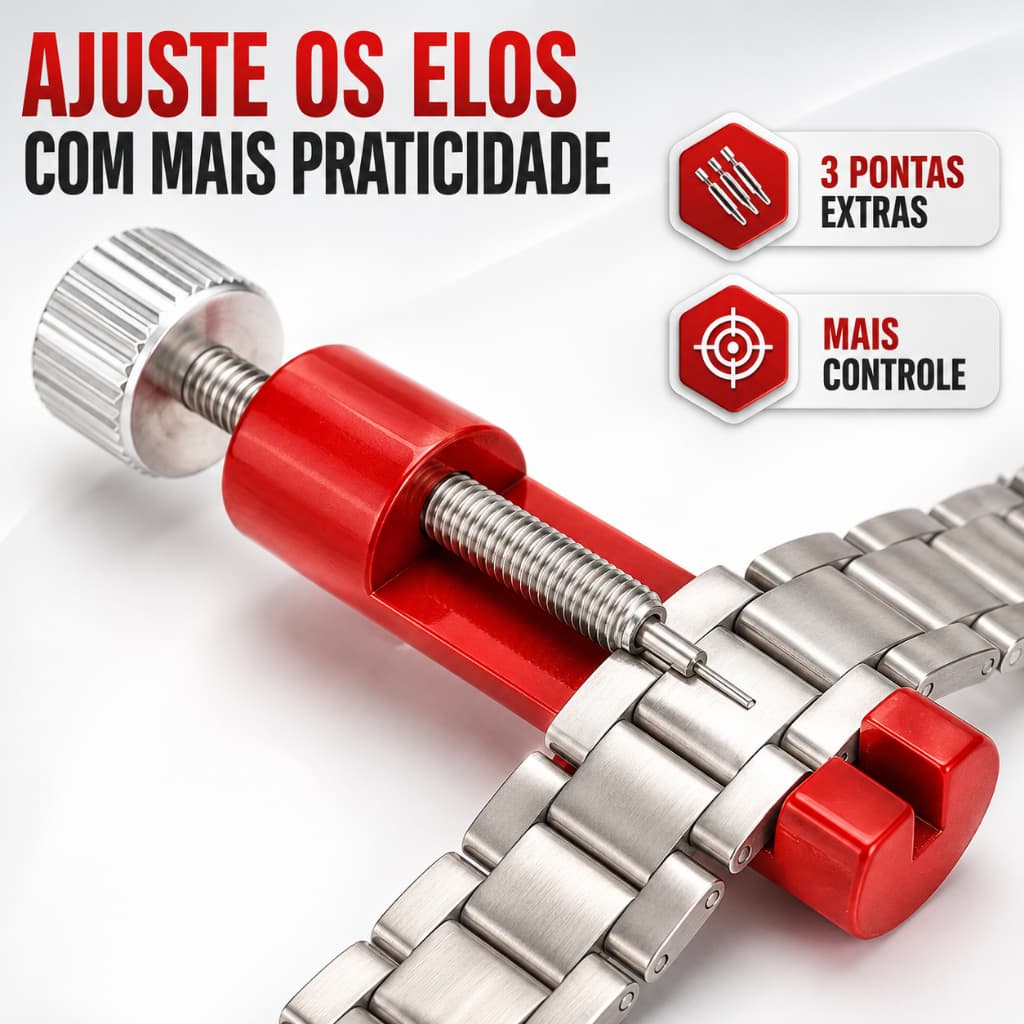 Ferramenta metálica de ajuste do comprimento da Pulseira de relógio