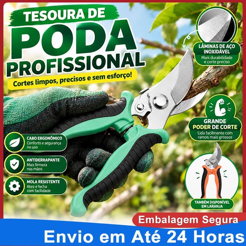 Tesoura de Poda Tesoura Super Afiada para Jardinagem