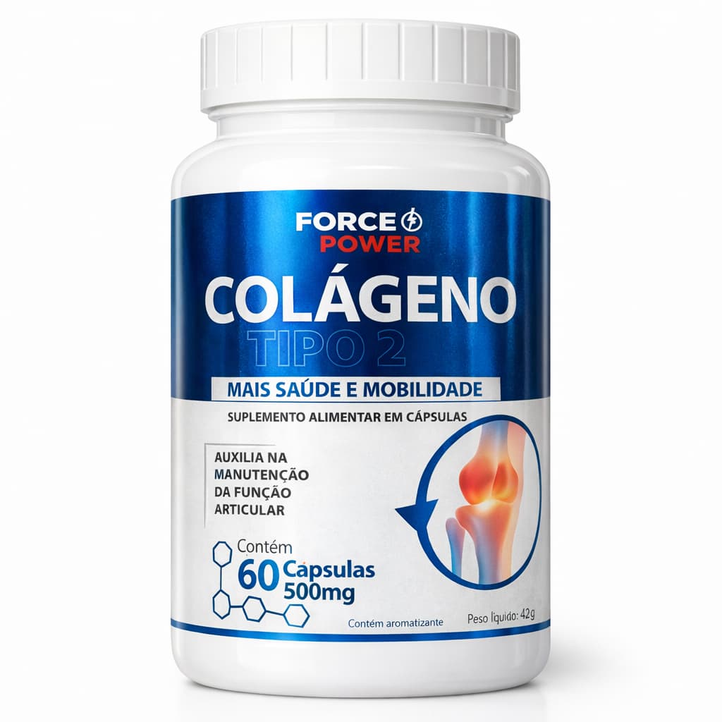 Colágeno Tipo 2 ORIGINAL para Joelho Ossos Artrose Articulações Cartilagem  - POTE 30 DIAS USO