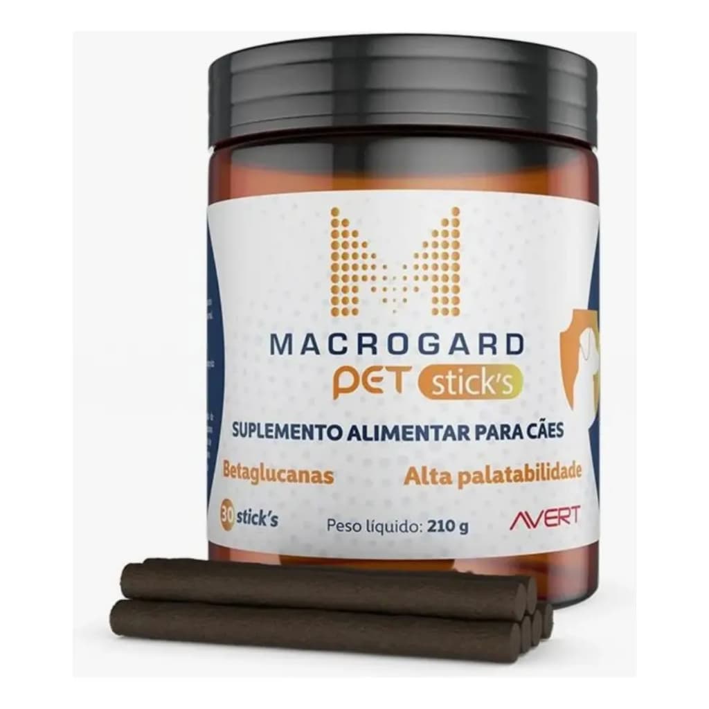 Suplemento Avert Macrogard para Cães com 30 Sticks