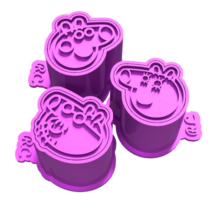 Ejetor Doces Brigadeiros Peppa Pig - Não Gruda