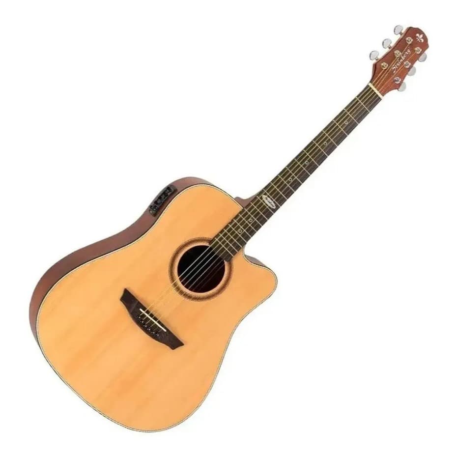 Violão Strinberg Black Sd200c para Destros Cor Natural Satin e Violão Strinberg smoked satin louro indiano cremoso