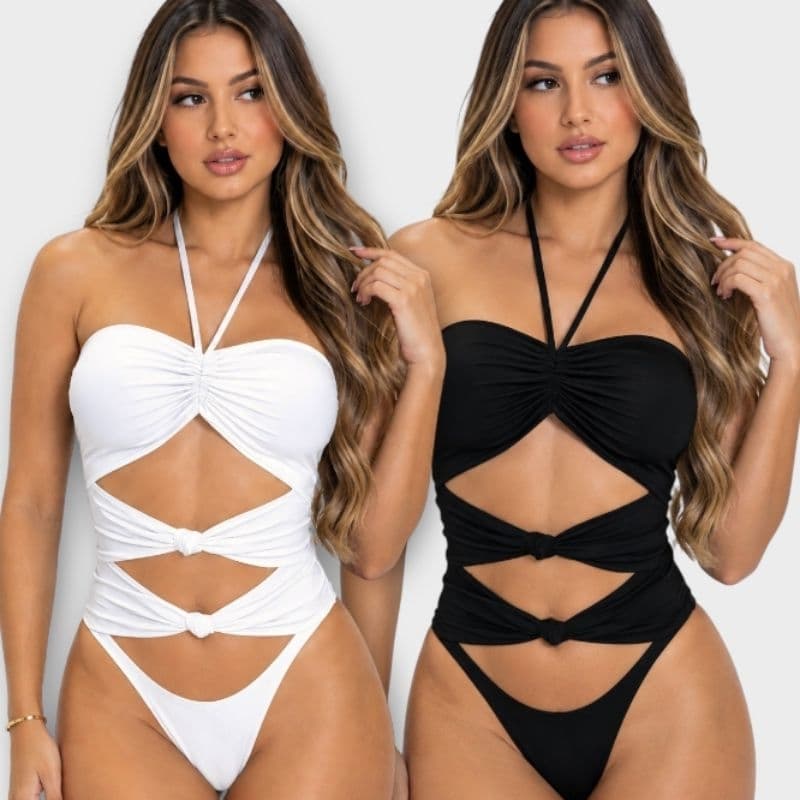 BOODY ESTILO SHEIN COM AMARRAÇÃO NA FRENTE  COM NOZINHO MODA GRINGA TENDÊNCIA