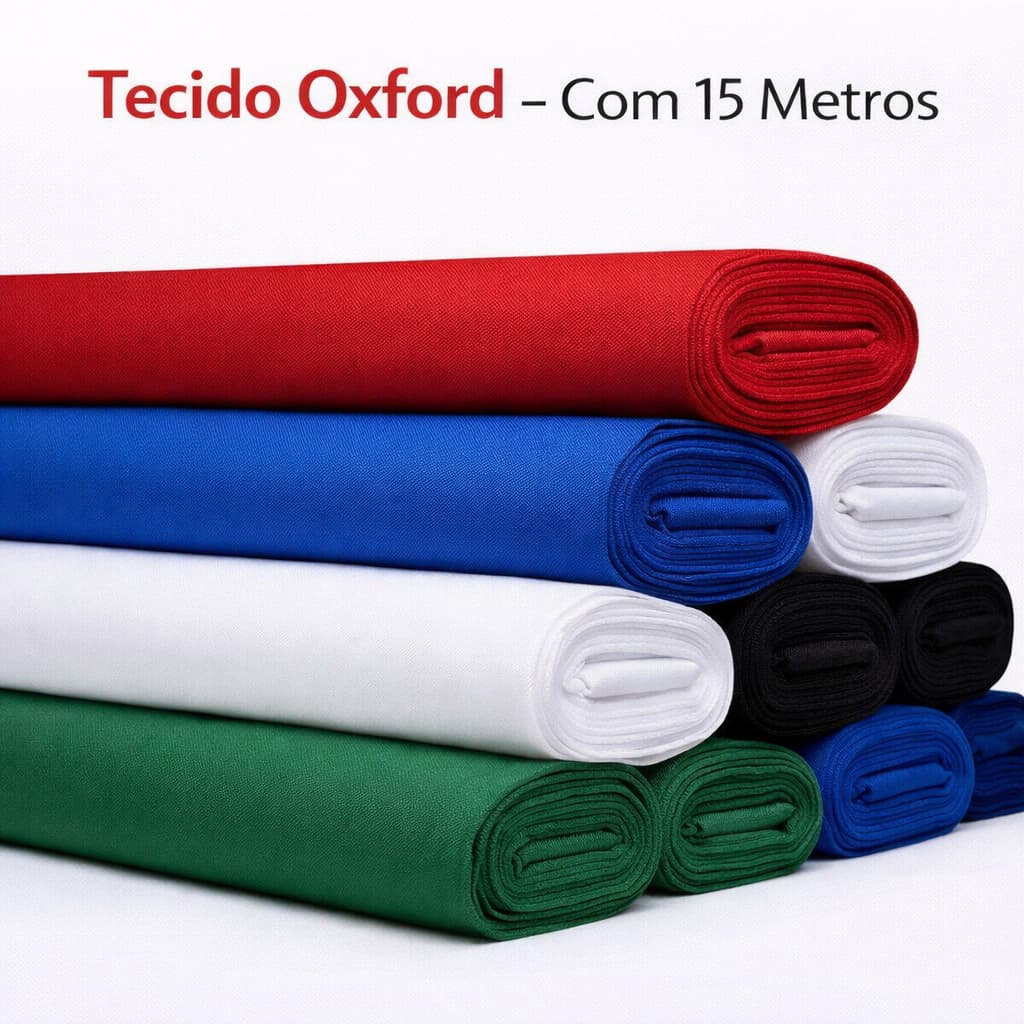 Tecido Oxford – Com 15 Metros - Costura e confecção - Uniformes - Aventais - Jalecos - Corte Único