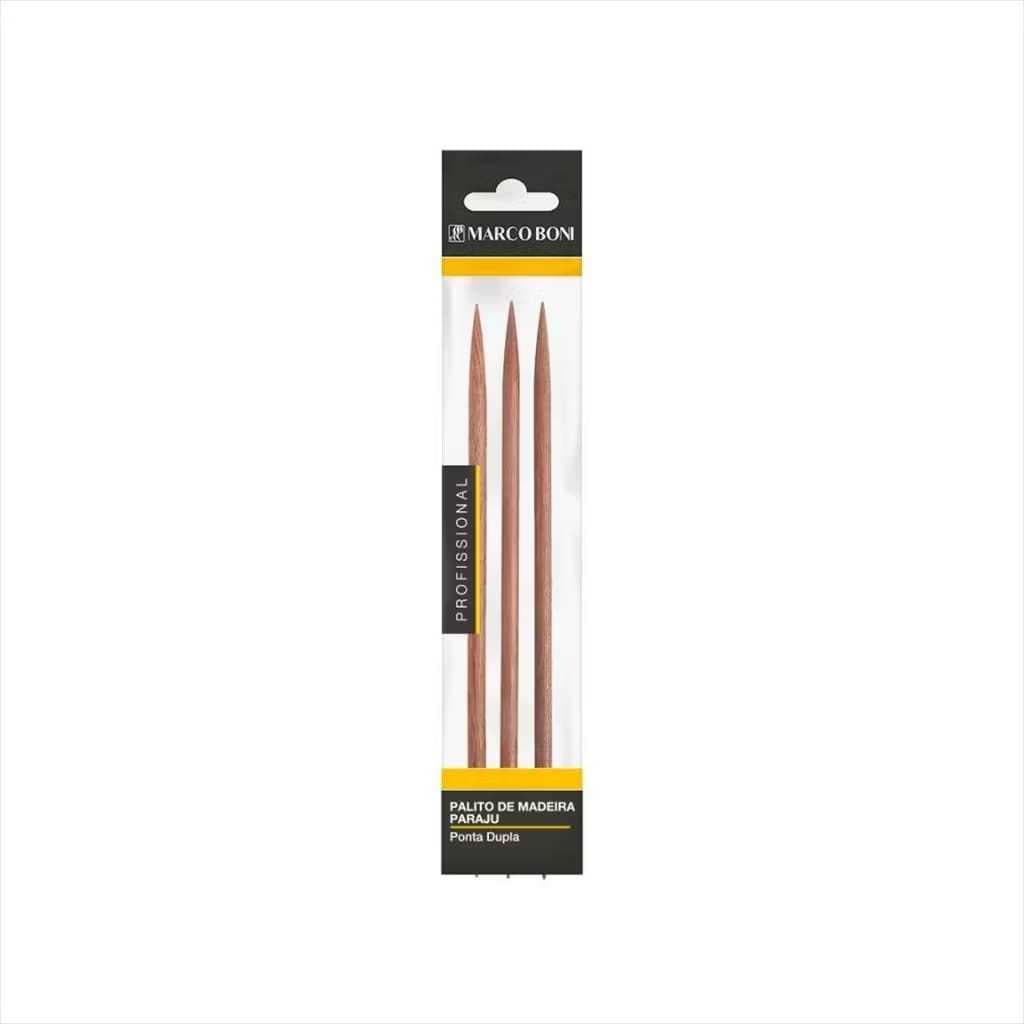 KIT C/ 3 PALITOS DE MADEIRA PARA MANICURE