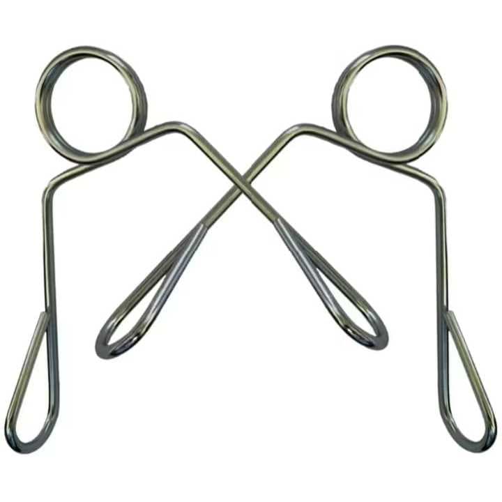 Presilhas Para Barra Grampo Par Barra Musculação ( 25,4 mm )