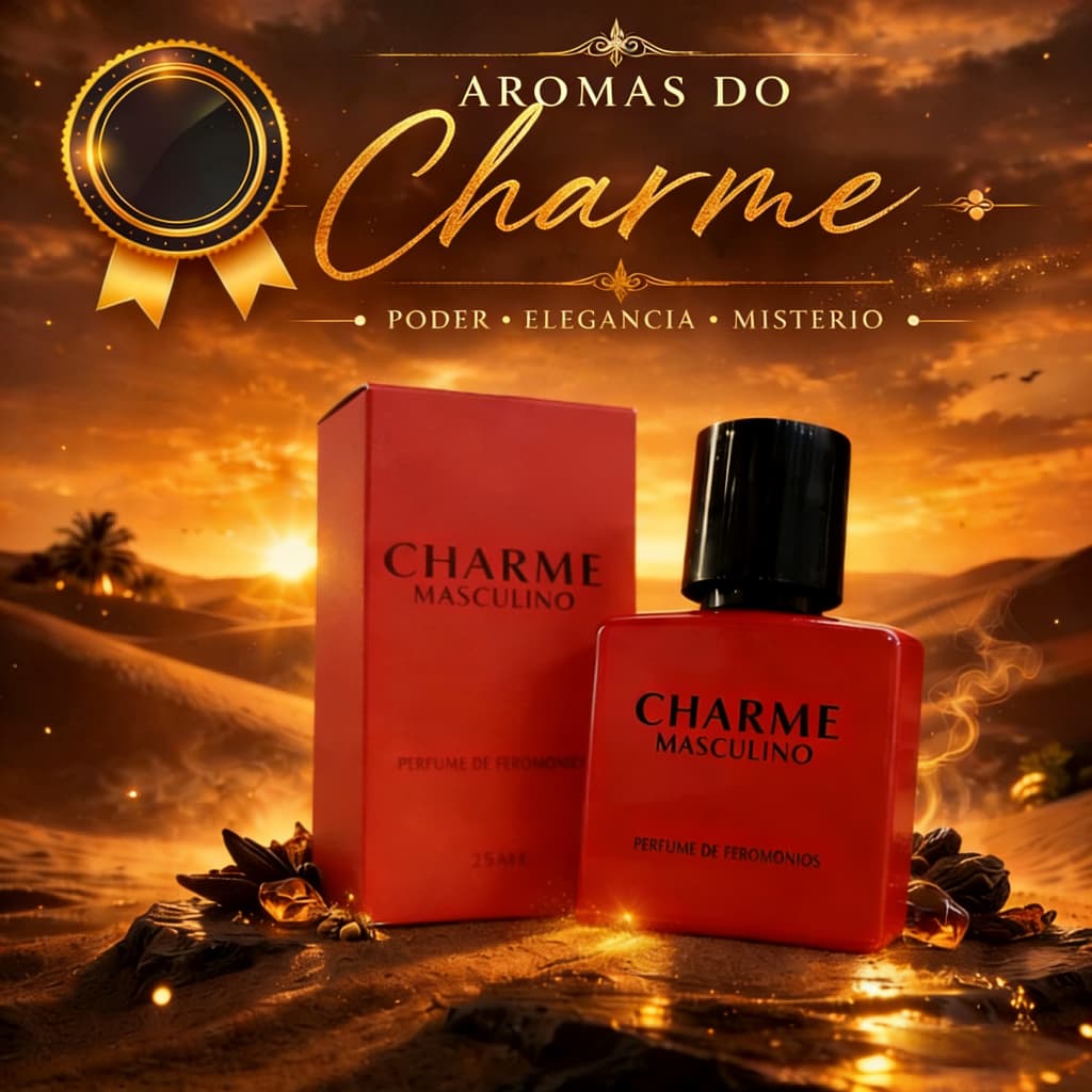 Presente Para Me Charme Masculino 25ml (Perfume com Ferom'niosAtivados)Aumente o charme