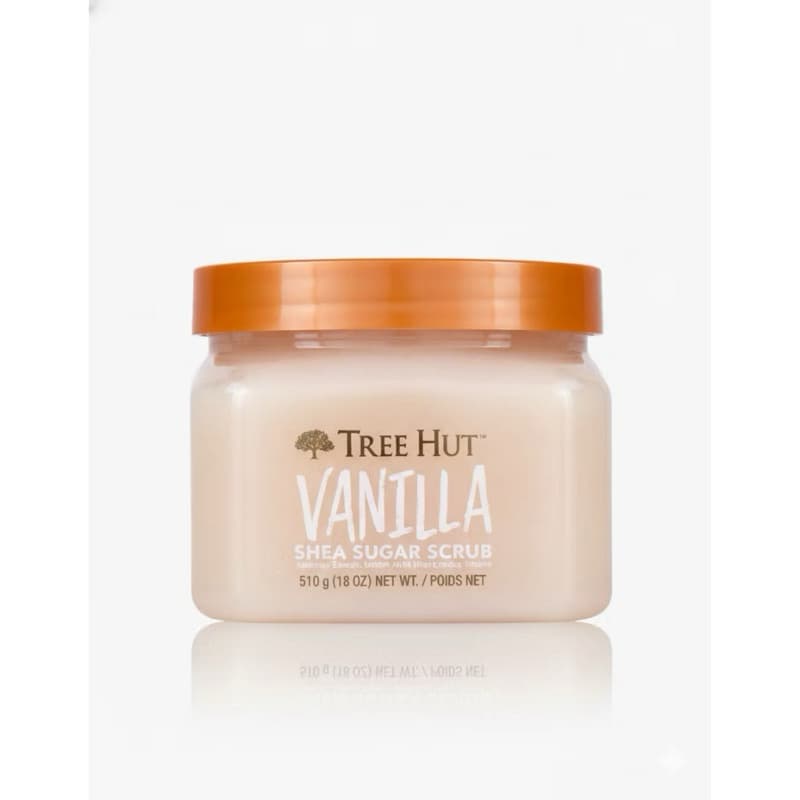 Esfoliante Corporal Tree Hut Vanilla Shea Sugar Scrub 510g Original | Hidratante com Manteiga de Karité