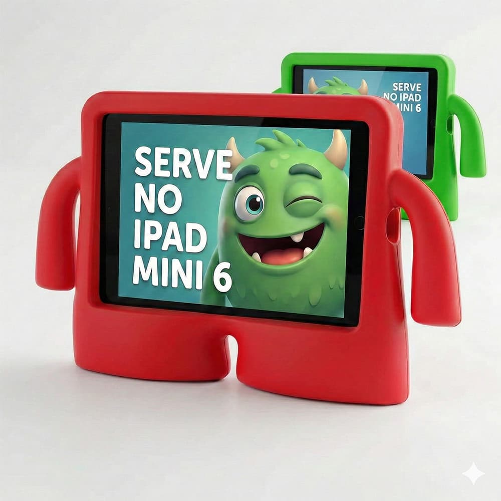 Capa Anti Impacto Para iPad Mini 6 Geração (2021) A2567 A2568 A2569