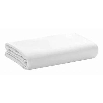Kit 5 Lençol Solteiro Branco Sem Elástico Sem Fronha 2.30X1.60 Percal 200 Fios
