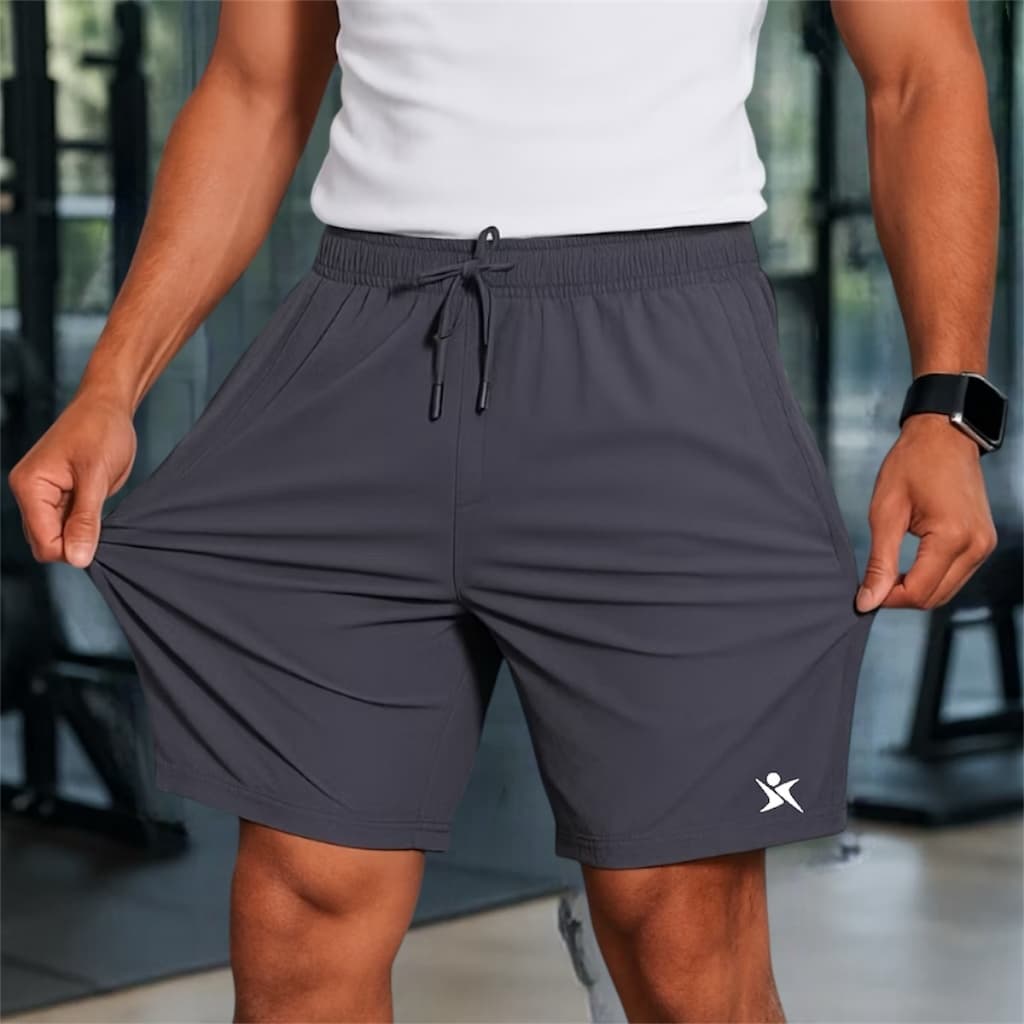 Kit 03 Short Bermuda Tactel Elastano Masculino Leve Confortável Moda Verão Academia Variadas