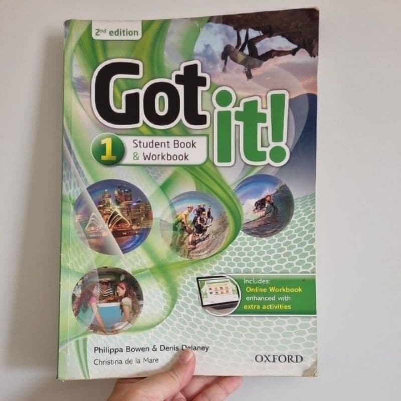 livro de inglês got it student book e workbook Oxford