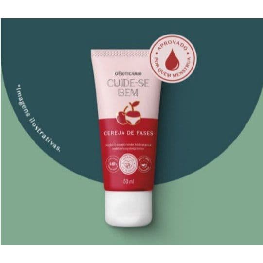 O Boticário Cuide-se Bem Cereja De Fases Loção Corporal Cereja De Fases/50ML