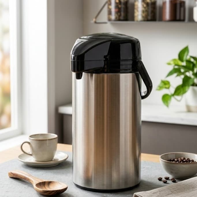 Garrafa Térmica Inox Café Chá Bebida Quente Fria Ampola Térmica Alta Conservação Cozinha Casa