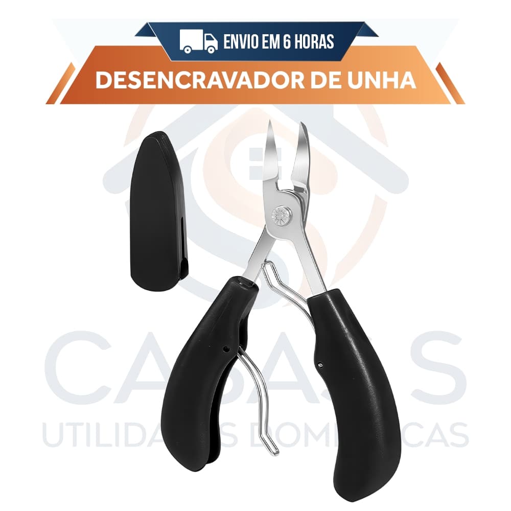 Grande Alicate Cortador de Unhas / Manicure Pedicure Desencravador de Unha Grossa Encravada1