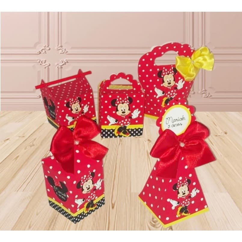 Kit Lembrancinhas Caixinhas Personalizadas | Caixinhas de aniversário (QUALQUER TEMA ) JÁ MONTADO