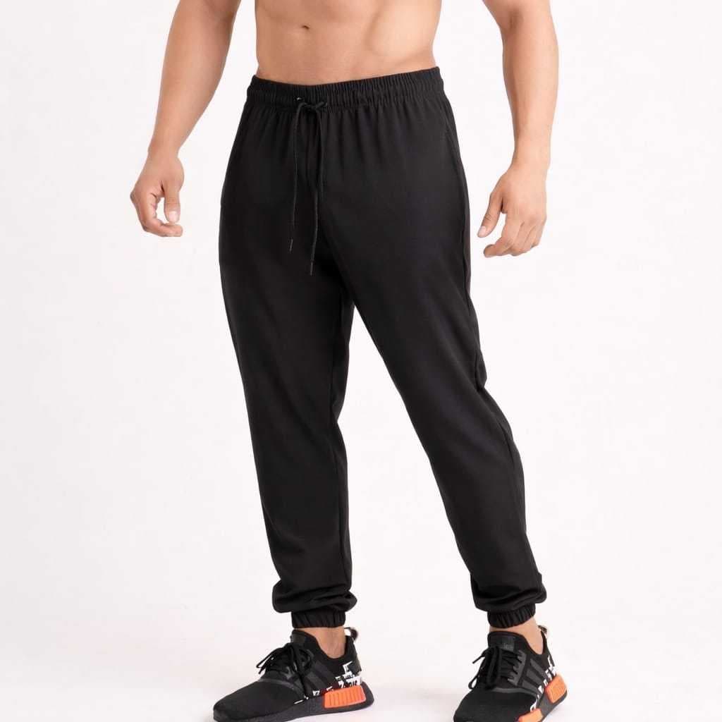 CALÇA JOGGER MASCULINA TACTEL COM ELASTANO ROUPA PARA ACADEMIA, PARA DIA A DIA,TREINO E ESPORTIVA
