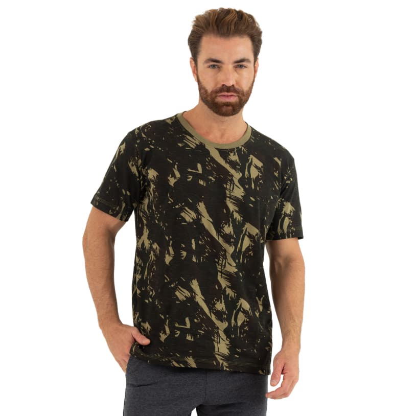 Camiseta Masculina Camuflada Exército: Estilo e Conforto em Destaque | Malha Premium
