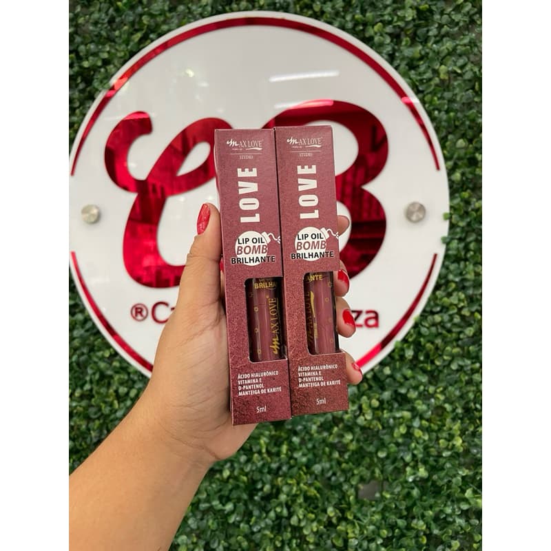 kit 2 Lip Oil Bomb Brilhante Cor 53 - MAX LOVE