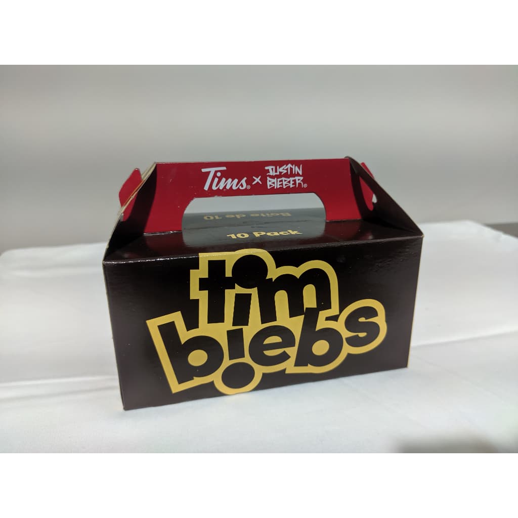 Caixa Timbiebs Edição Limitada Tim Hortons Canadá Original